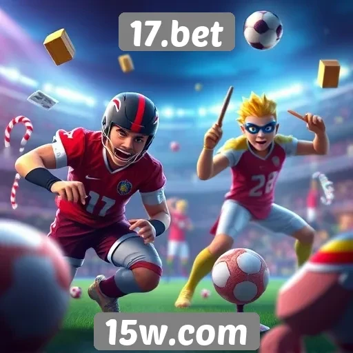 Opções de jogos disponíveis no 17.bet